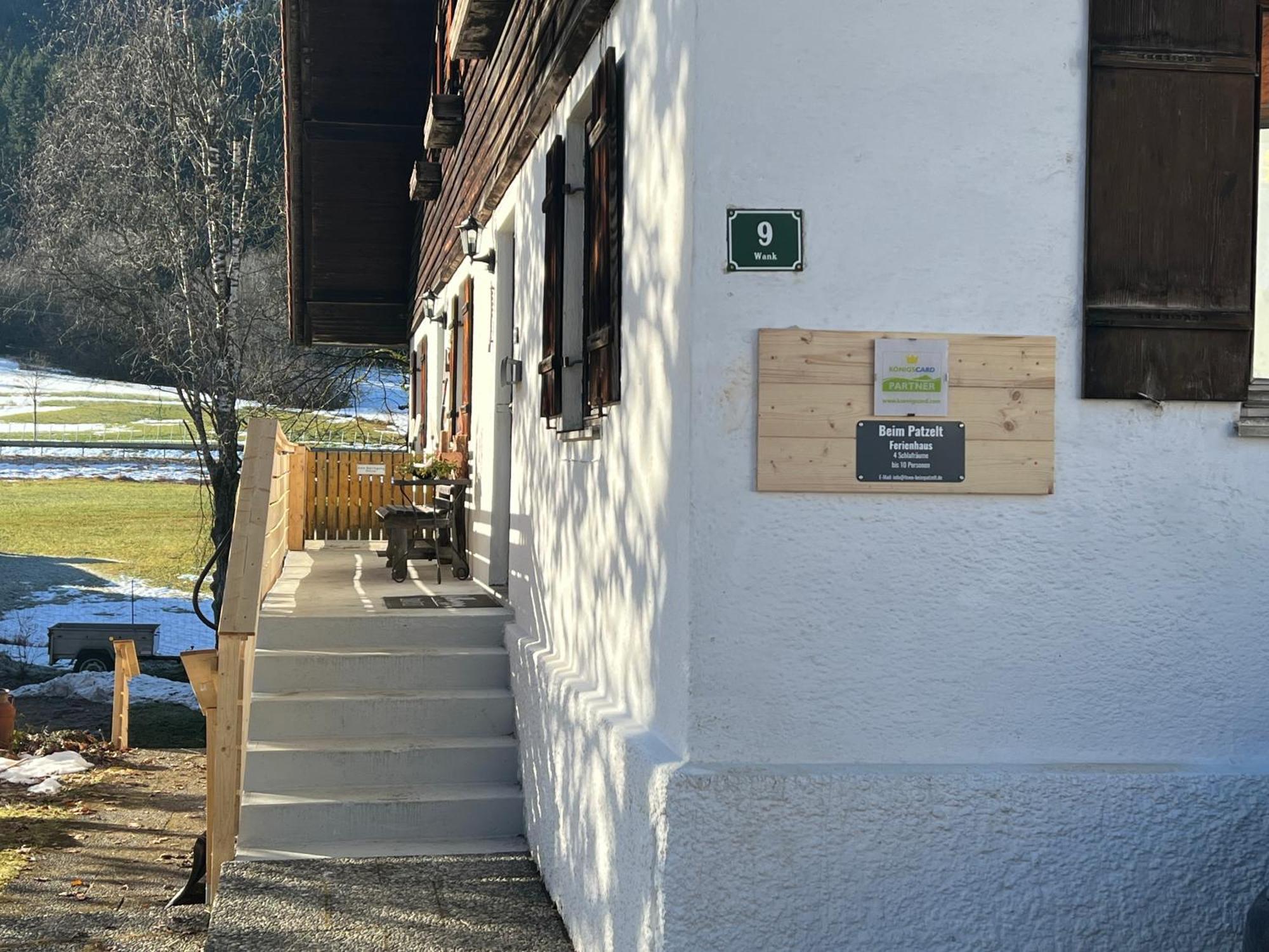 Beim Patzelt - Ferienhaus In Nesselwang Buitenkant foto
