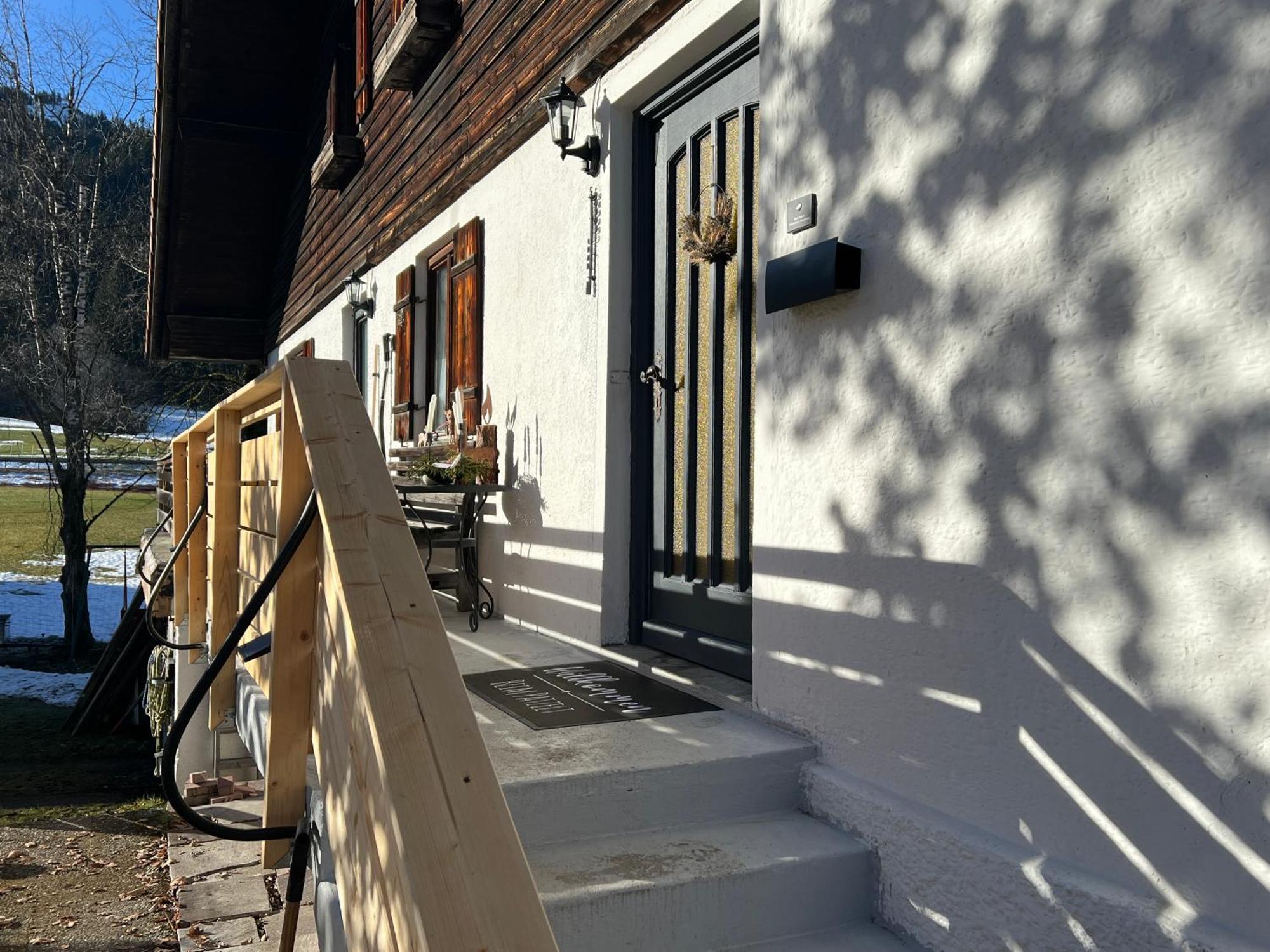 Beim Patzelt - Ferienhaus In Nesselwang Buitenkant foto